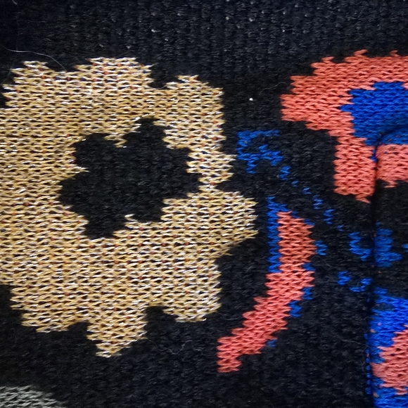 Desigual Multicolor Kimono Style Knit Sweater - Picture 2 of 4